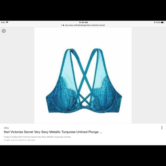 Victoria’s Secret Bralette in Turquoise - Picture 3 of 4