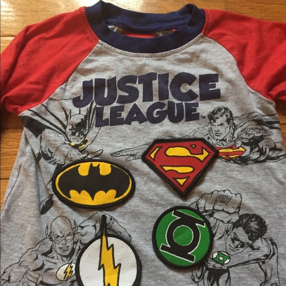 Superhero Velcro Patch T shirt - Picture 3 of 8