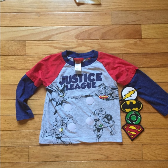 Superhero Velcro Patch T shirt - Picture 4 of 8