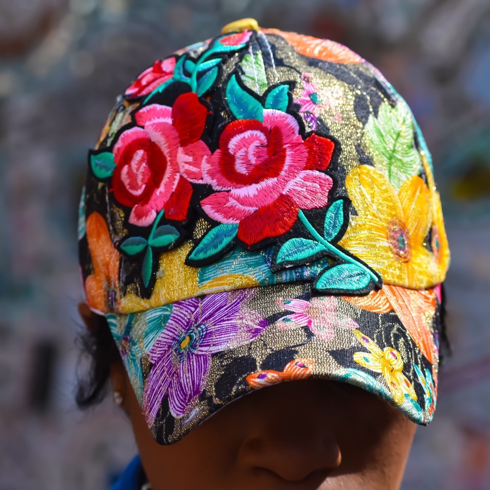 Floral Cap