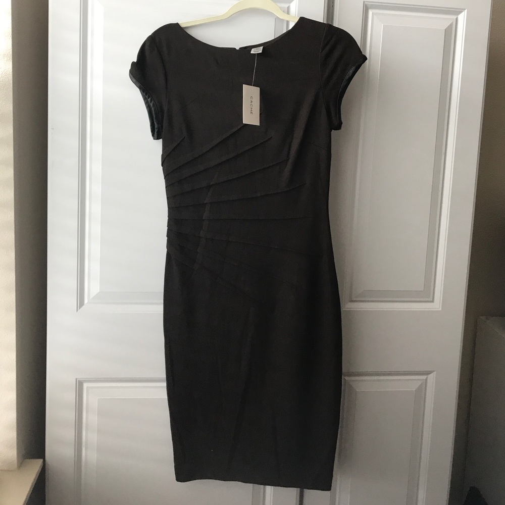NWT Brown Caché Dress