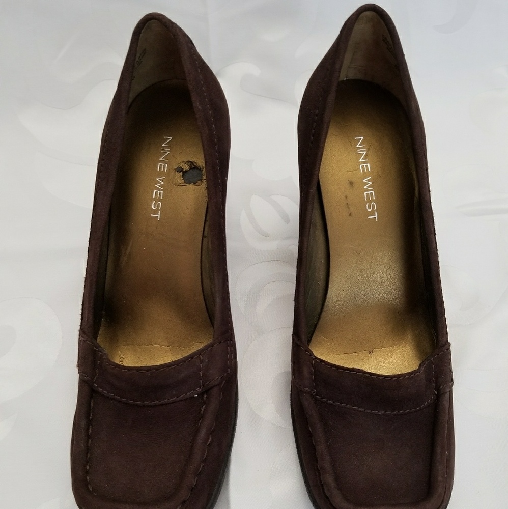 Nine West Brown wedge