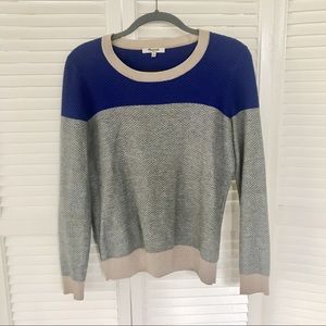 Madewell color block sweater