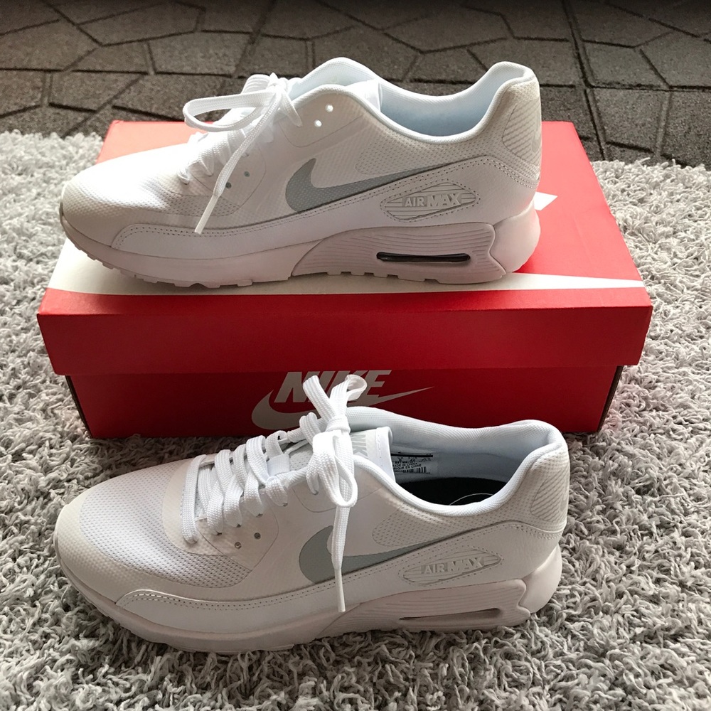 Nike Women's White Air Max 90 Ultra 2.0 Size 8.5 - Picture 2 of 8