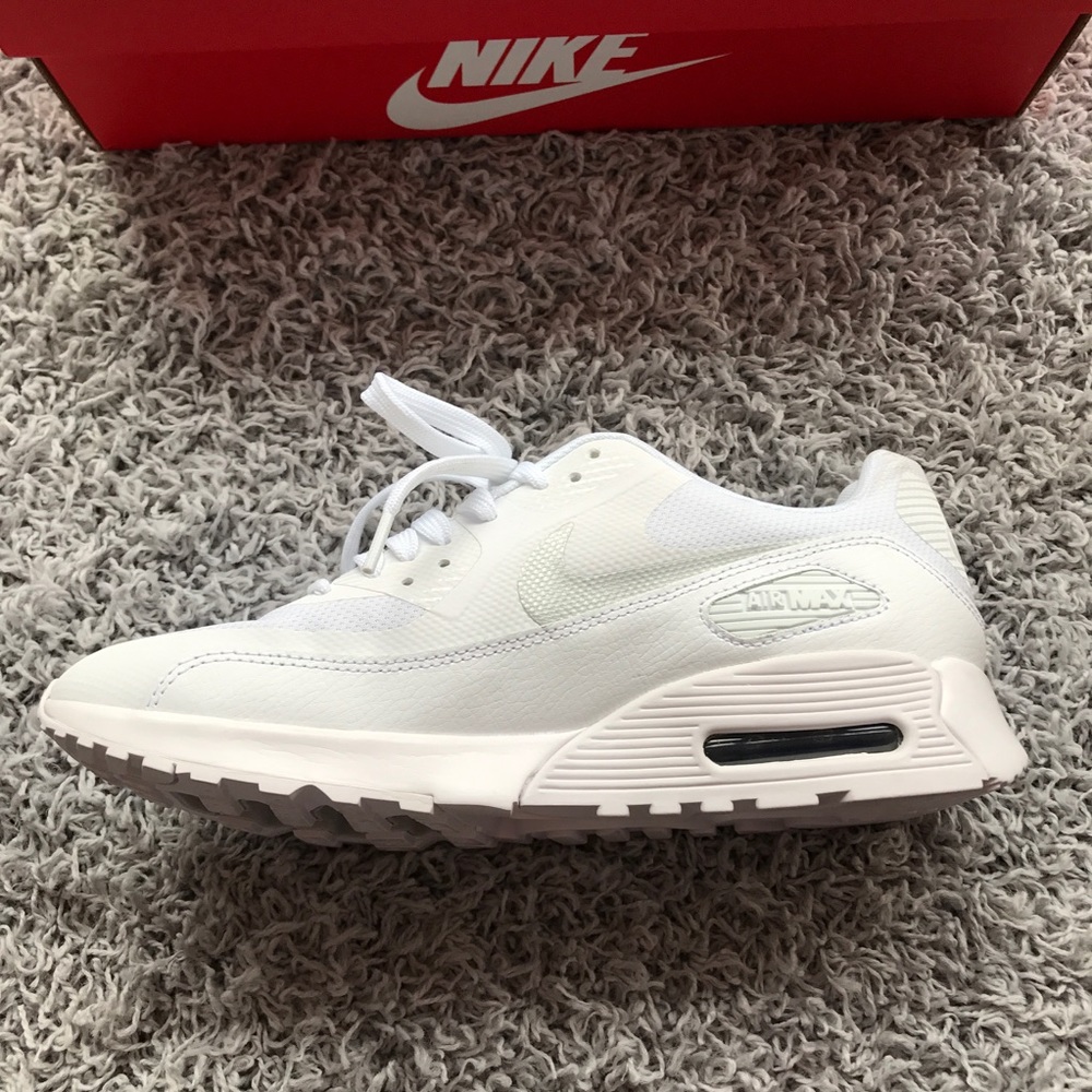 Nike Women's White Air Max 90 Ultra 2.0 Size 8.5 - Picture 5 of 8