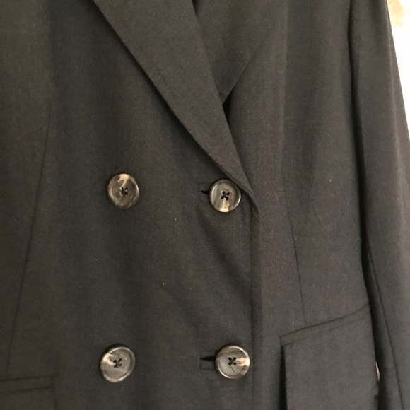 Banana Republic Charcoal Gray Boyfriend Blazer - Picture 2 of 3