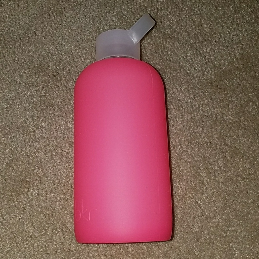glass water bottle