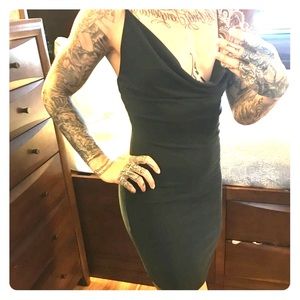 Windsor front droop dress