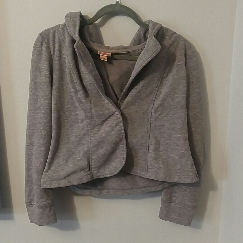 Sweat shirt jacket