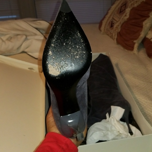 Grey Stretch boots - Picture 2 of 6