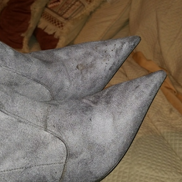 Grey Stretch boots - Picture 3 of 6