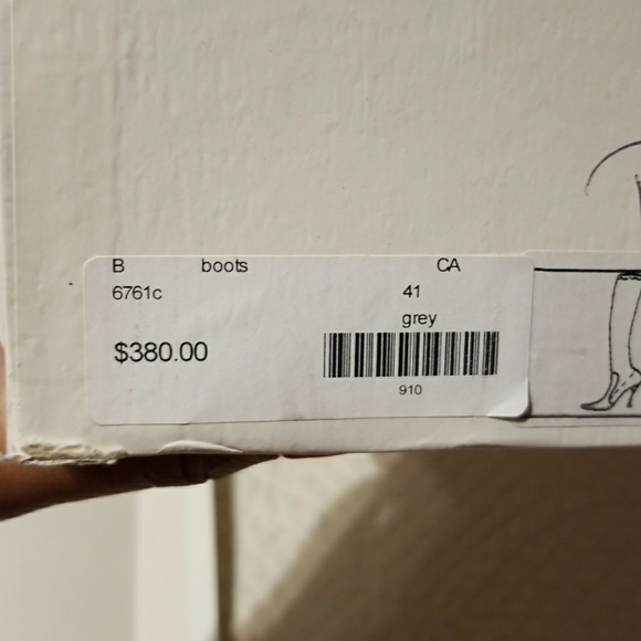 Grey Stretch boots - Picture 6 of 6