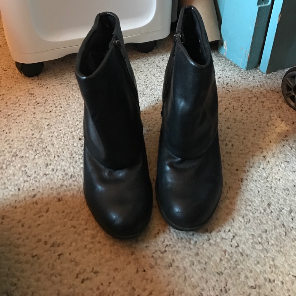 Black booties