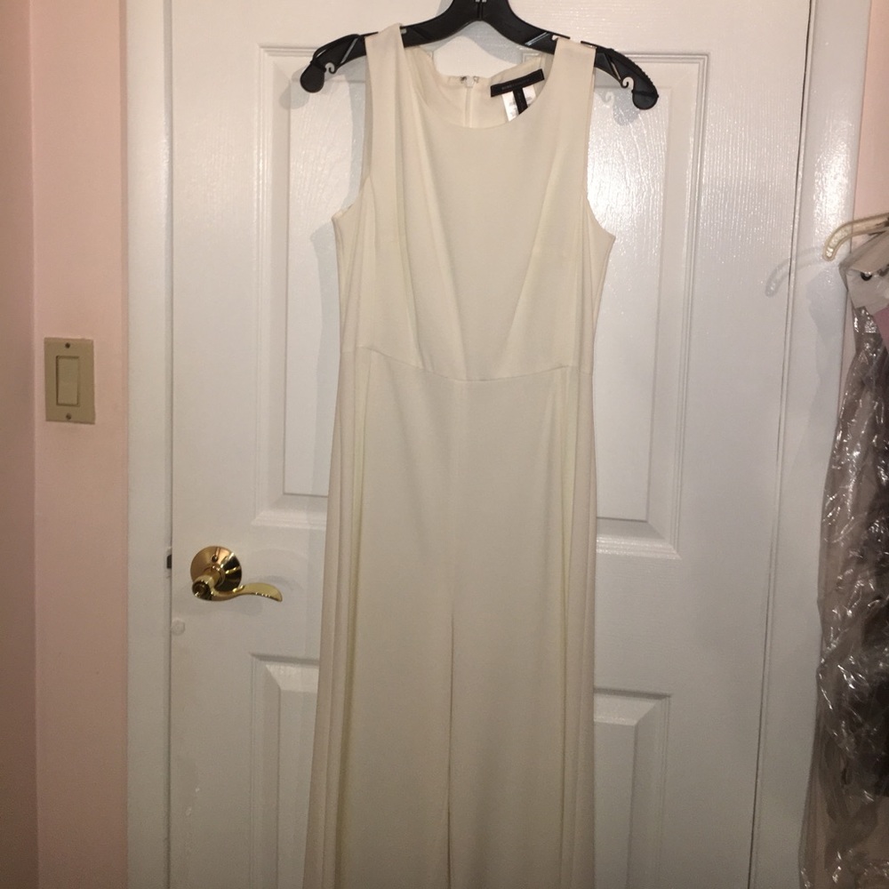 BCBG White "Helena" Jumpsuit