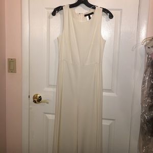 BCBG White "Helena" Jumpsuit