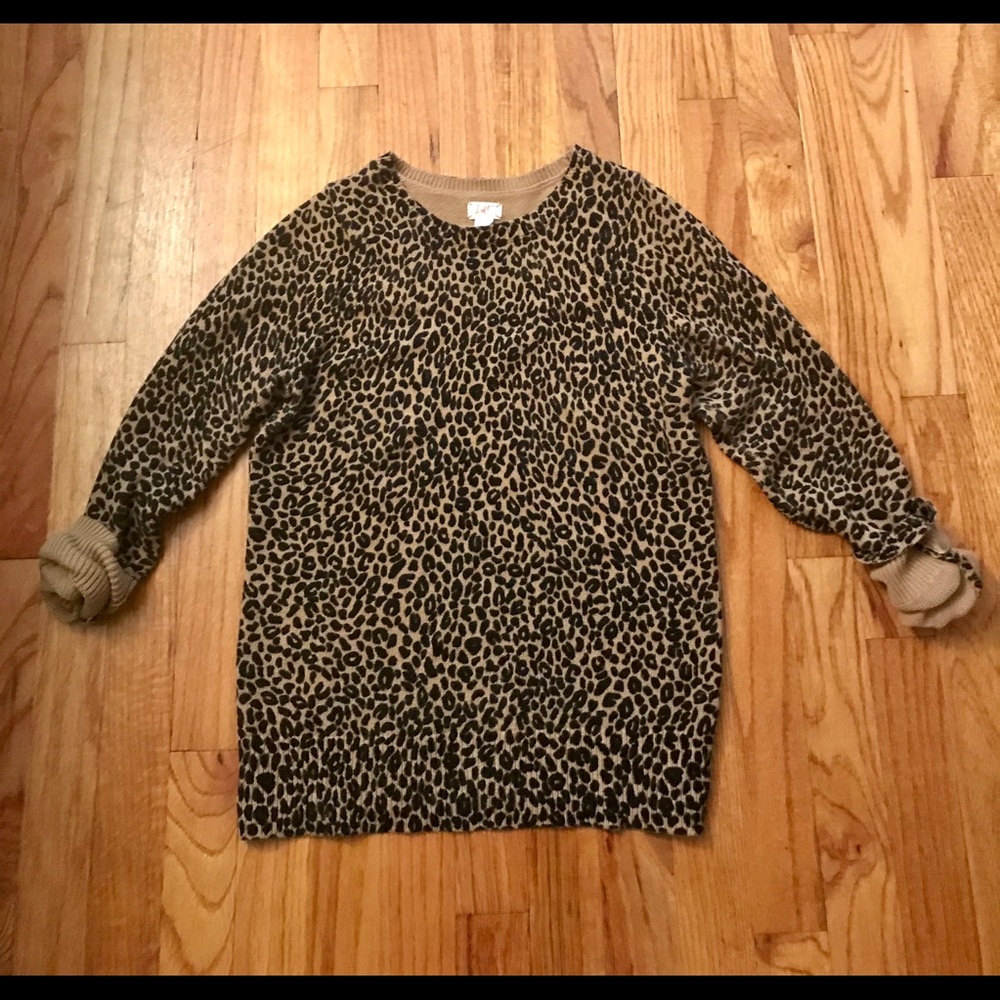 LOFT Animal Printer Sweater