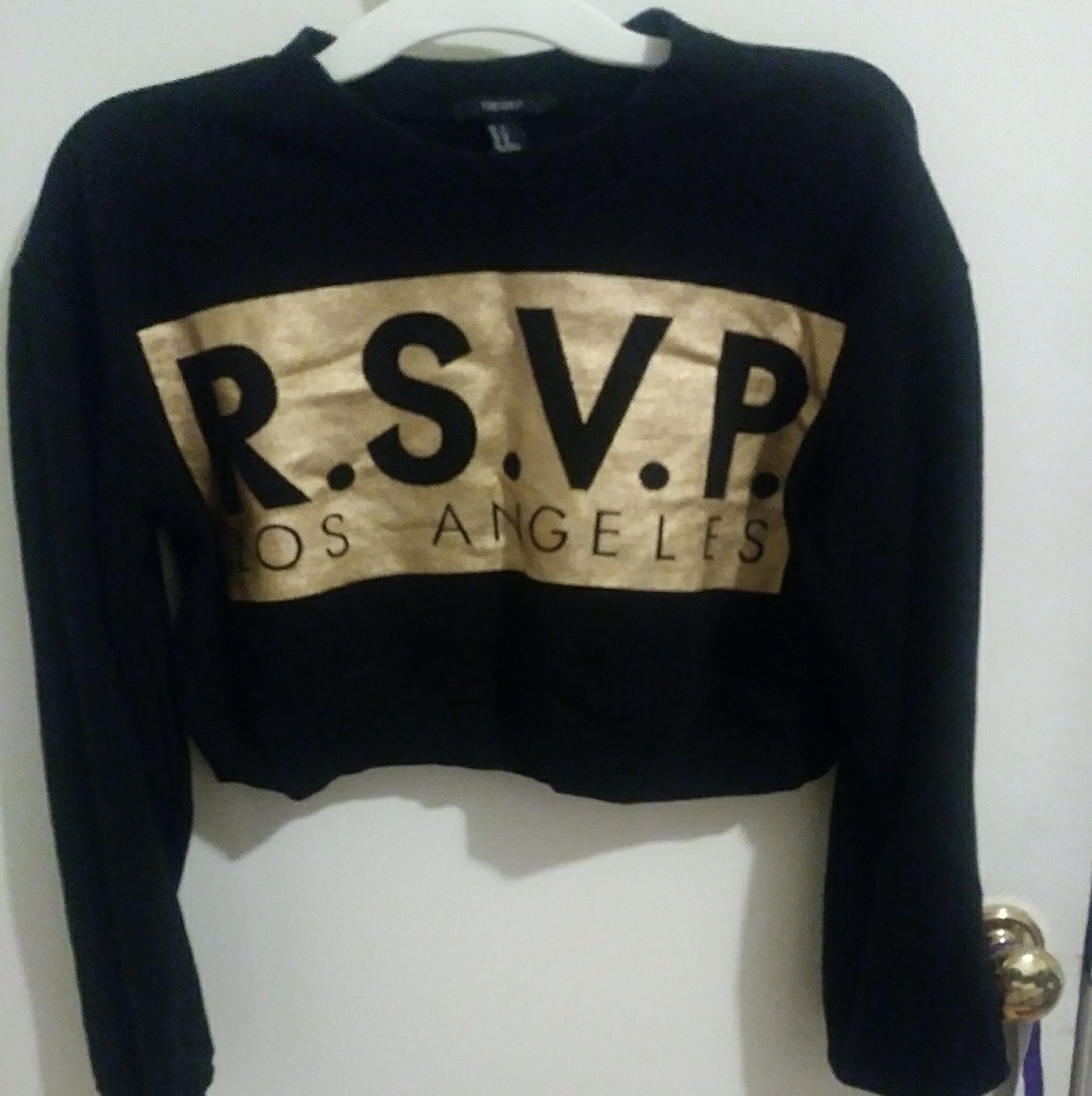 Crop sweatshirt