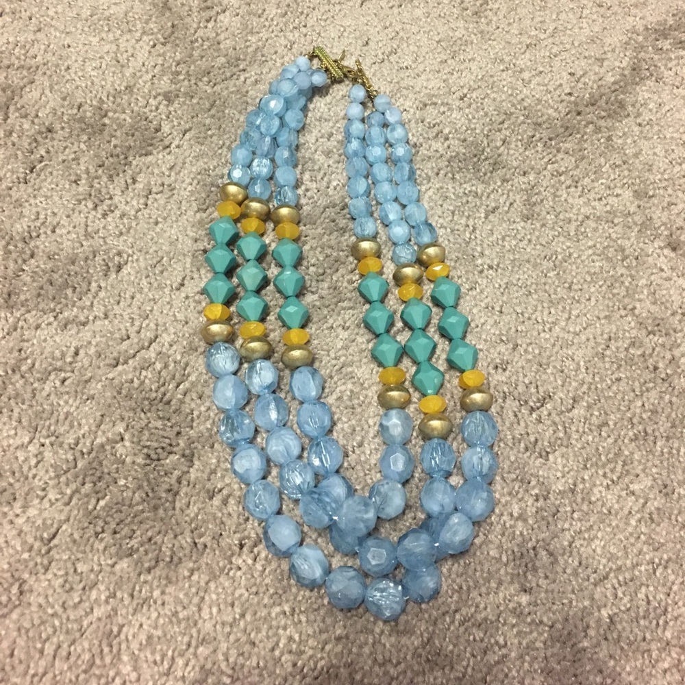 Three Layer beaded necklace