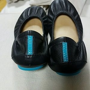 Tieks black flats