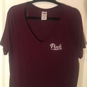 Pink by Victoria’s Secret V-neck T-shirt