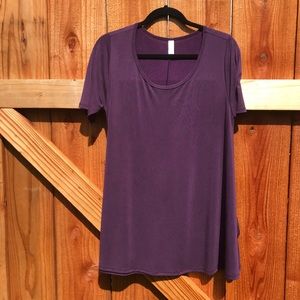 The Perfect Tee by LuLaroe-purple