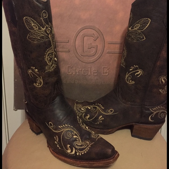 Circle G Shoes - NWT ladies Circle G Boots 9.5