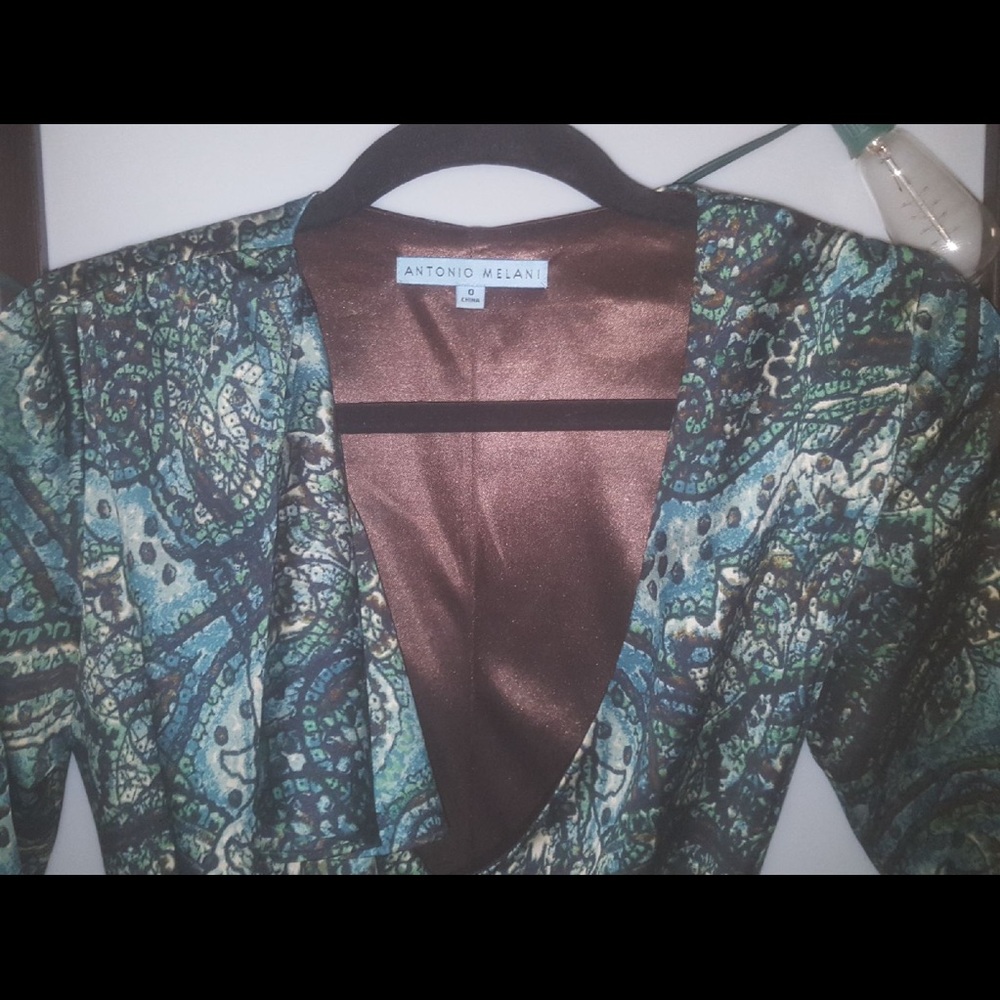 Long sleeve Print dress