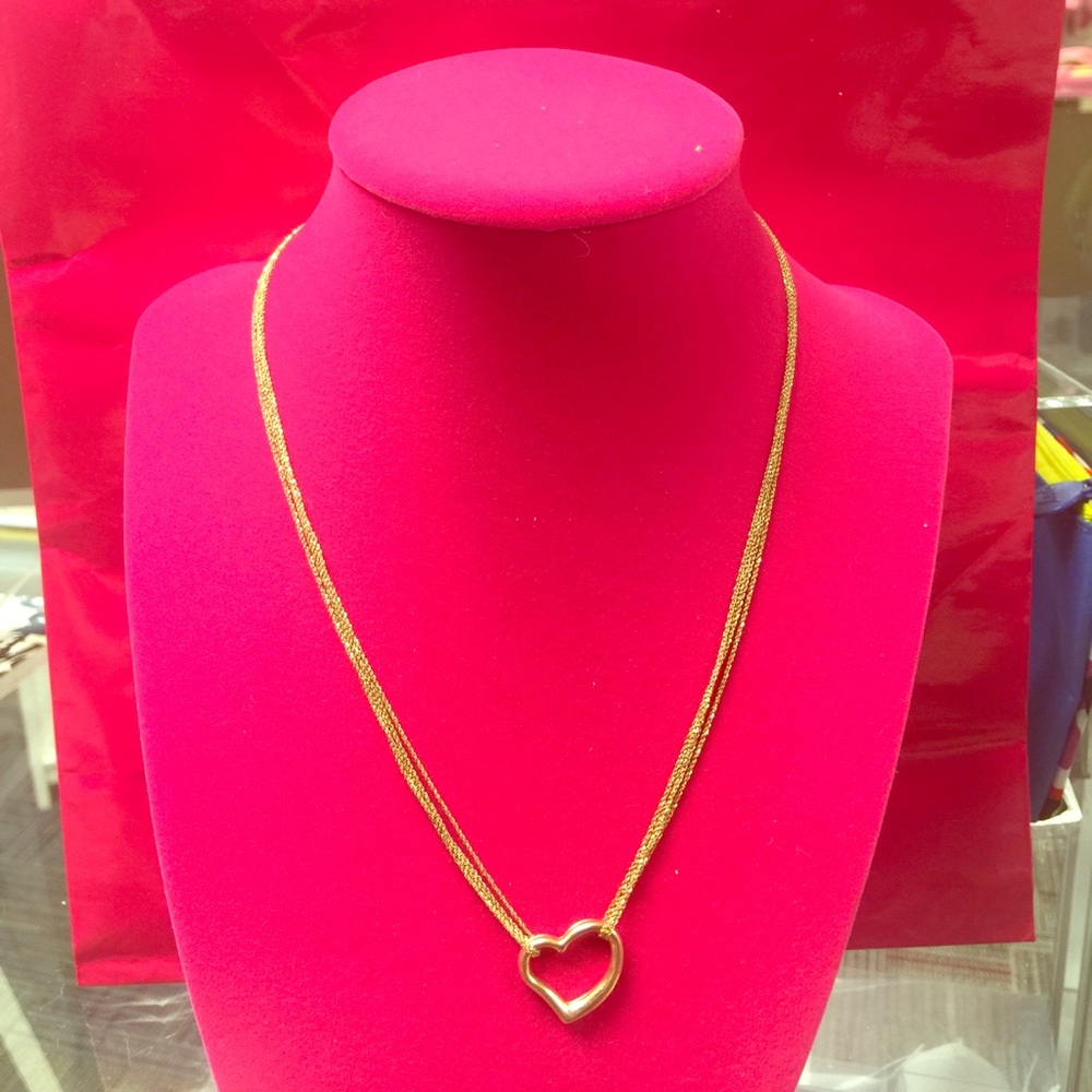 Gold Heart Necklace