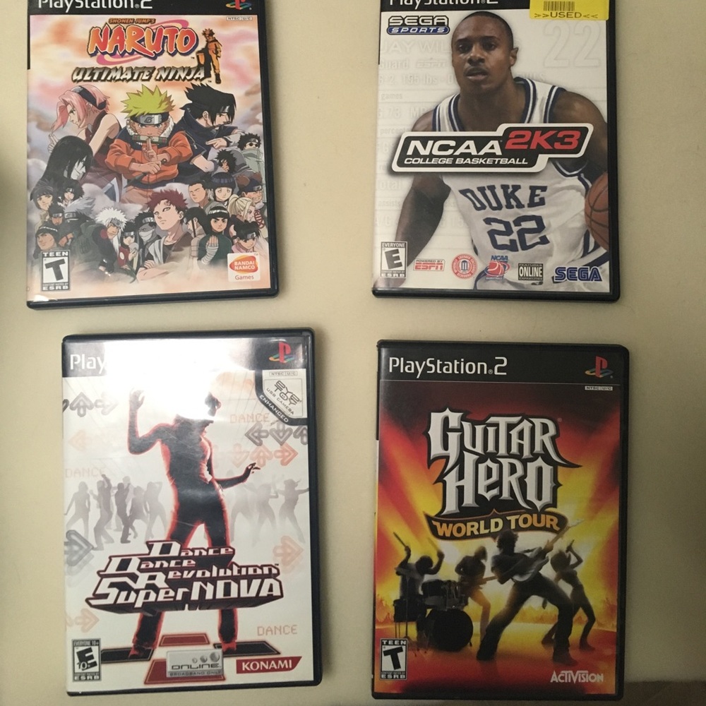 Games, books, and movies