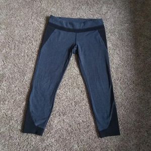 Grey and black lululemon leggings