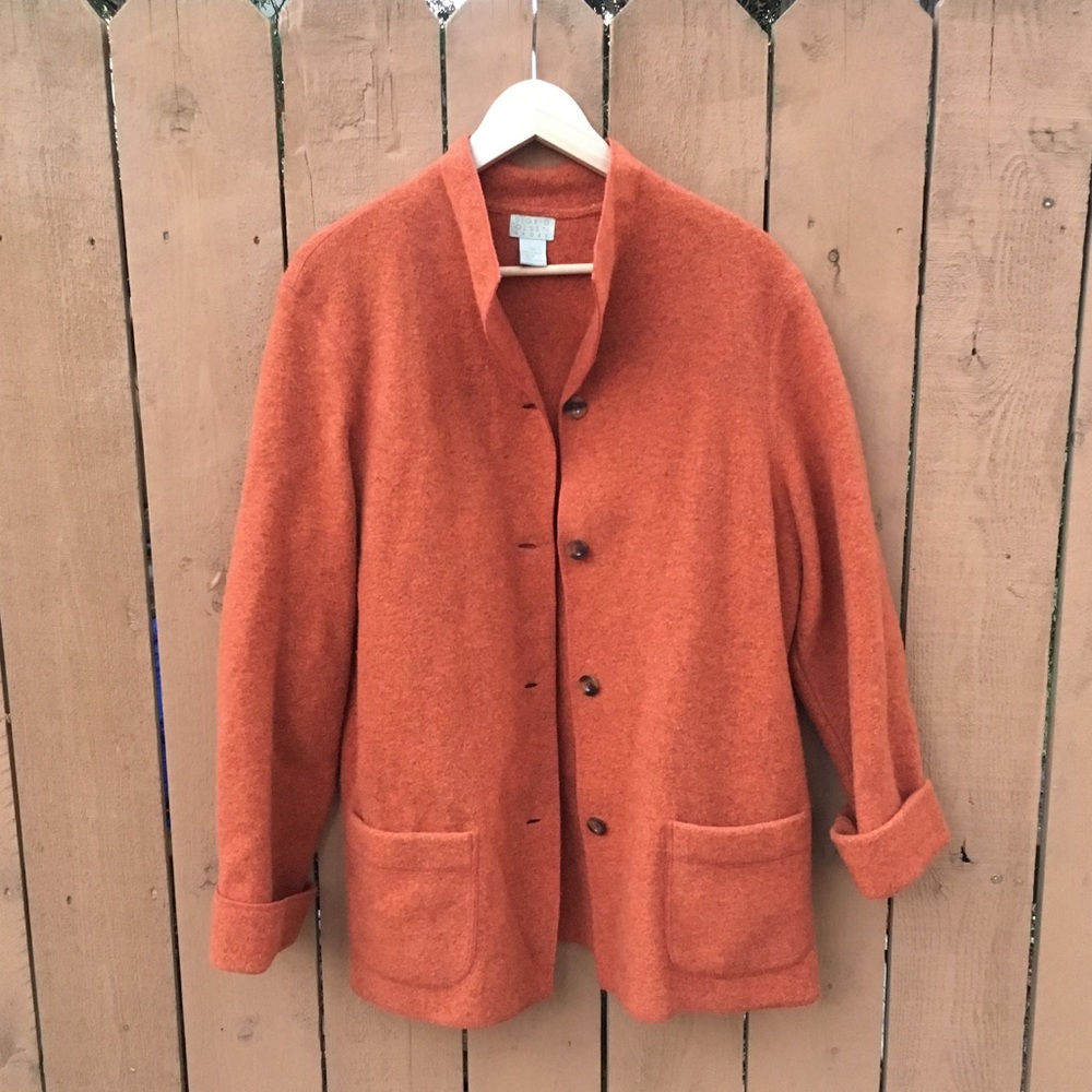 Vintage Orange Sigurd Olsen Coat - Picture 4 of 7