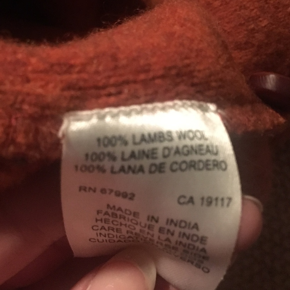 Vintage Orange Sigurd Olsen Coat - Picture 7 of 7