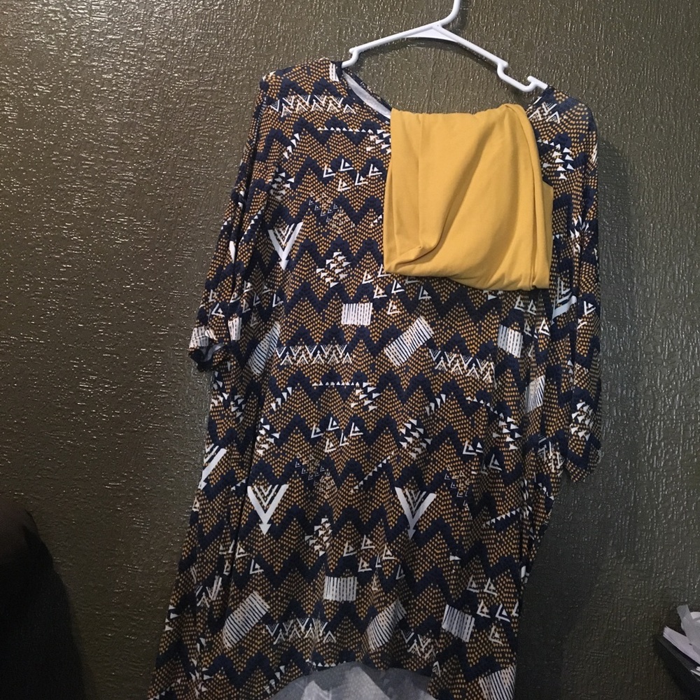 Lularoe leggings and Irma