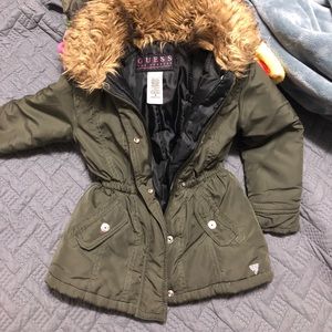 Children’s GUESS winter coat.