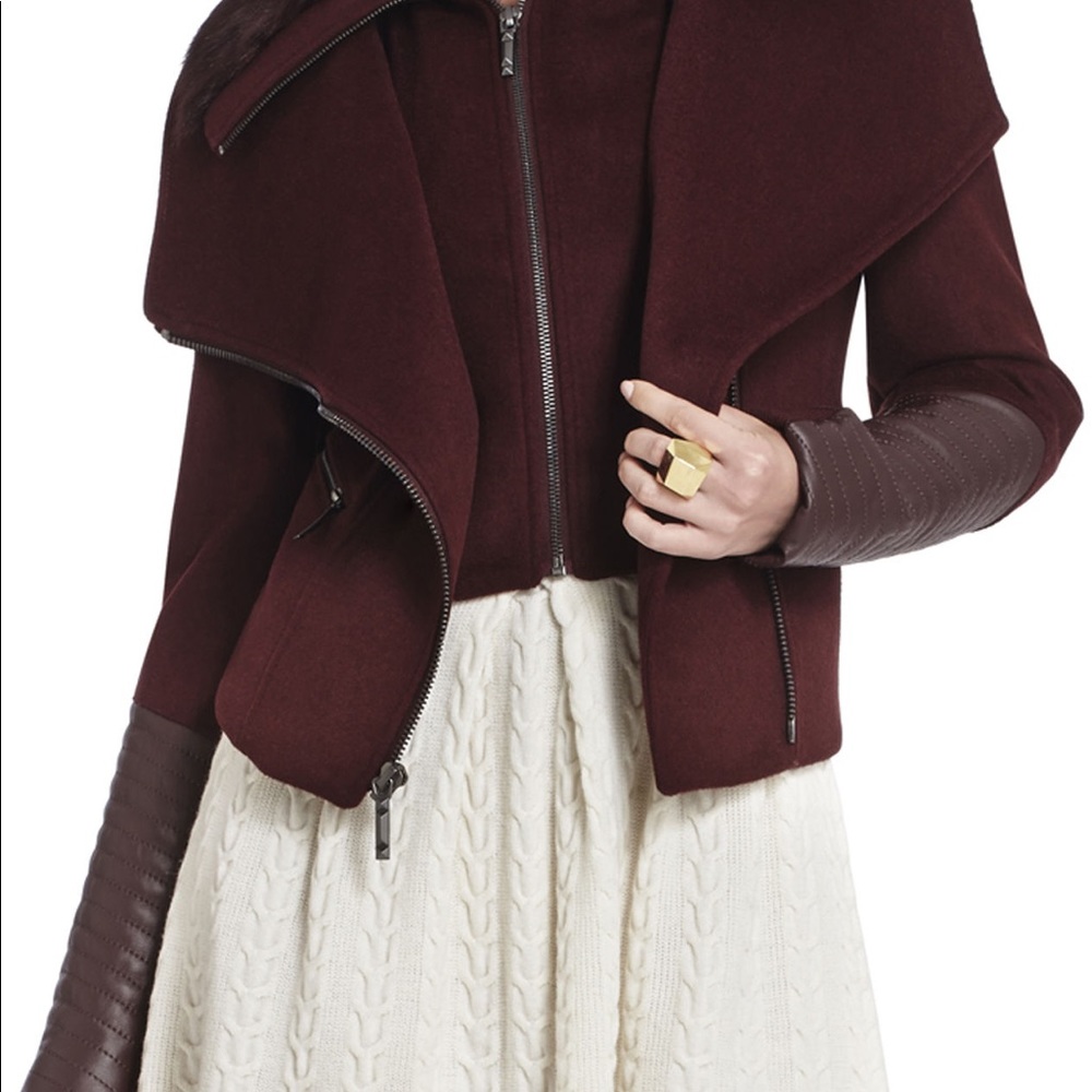 Kayla Fur-Trimmed Coat