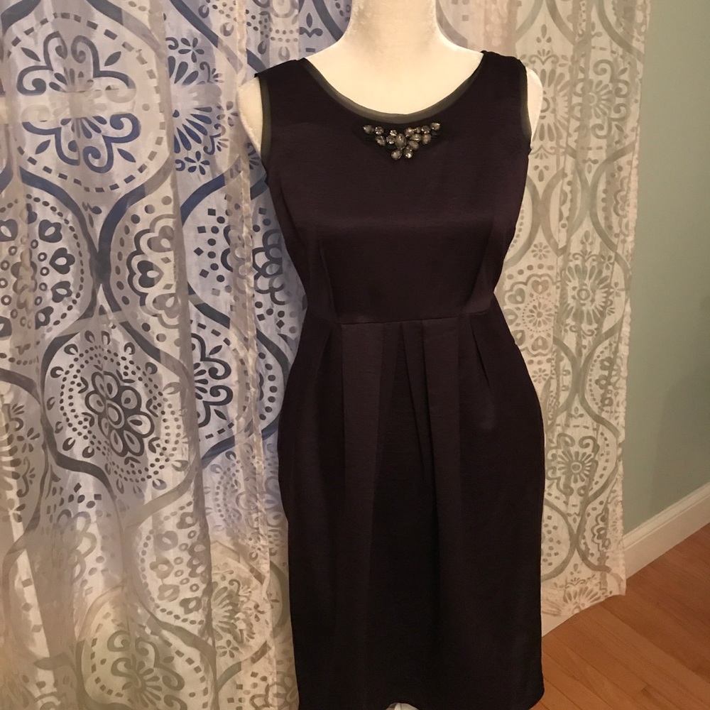 EUC Simply Vera plum dress