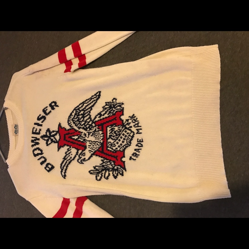 Budlight Budweiser shirts and sweater bundle!