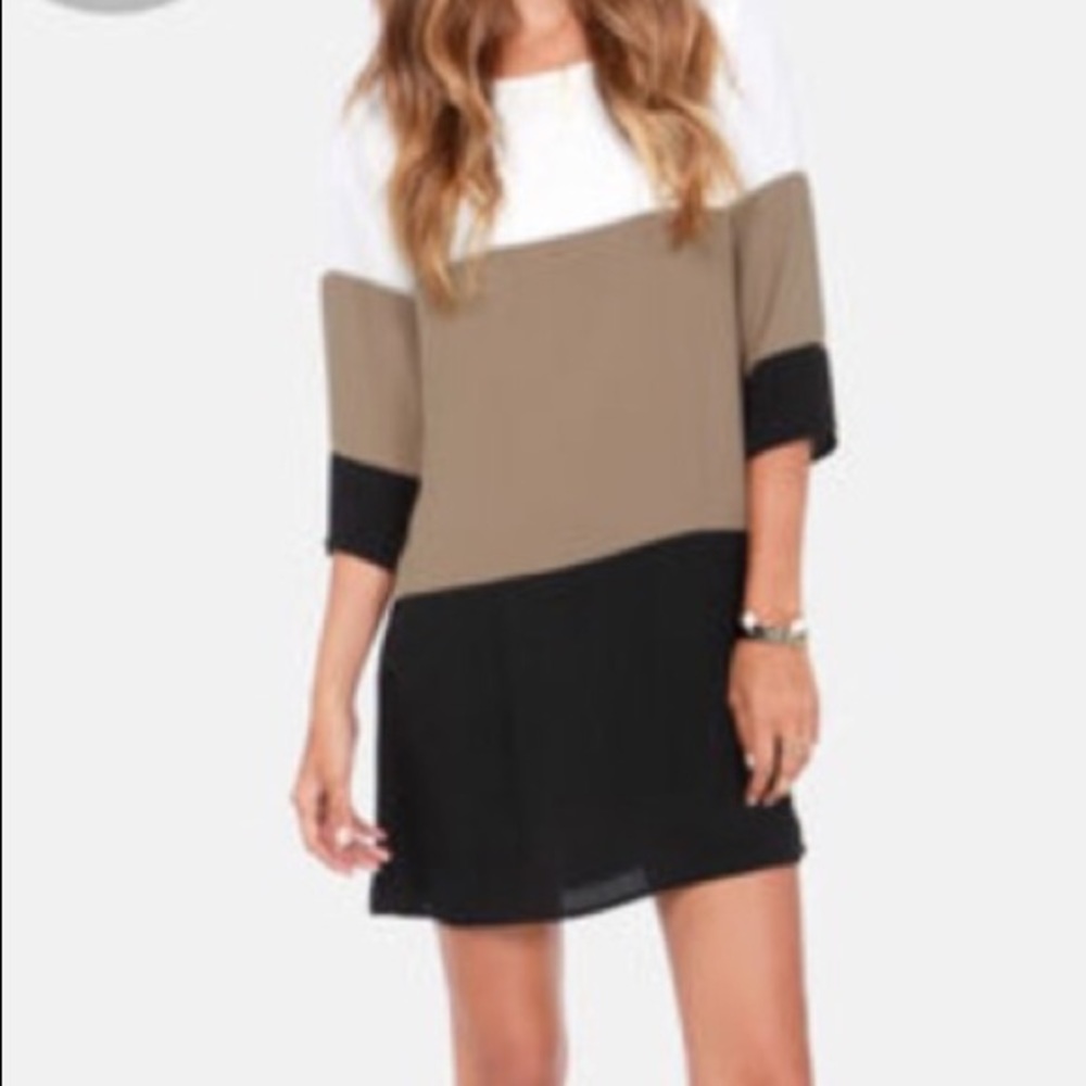 {Lulu’s} color block dress