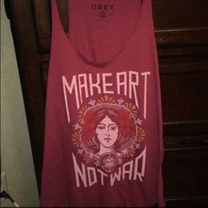 Tank Top Make Art Not War