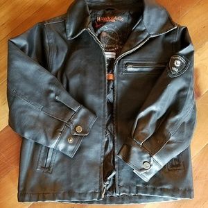 Hawke Synthetic Leather Jacket sz 4T