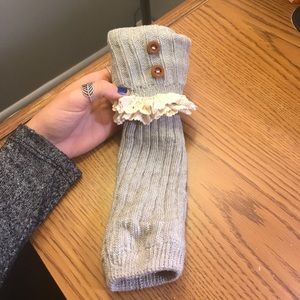 Leg warmers, for under your boots