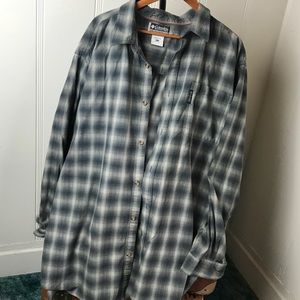 Columbia 3XLT Plaid