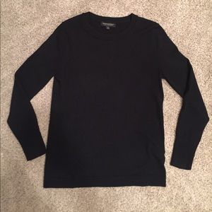 Classic Black Crew Neck Sweater