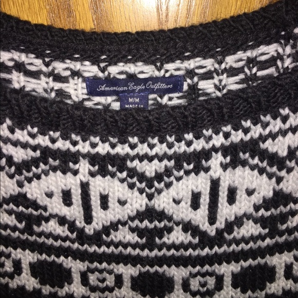 Black and White heavy sweater - Picture 2 of 3