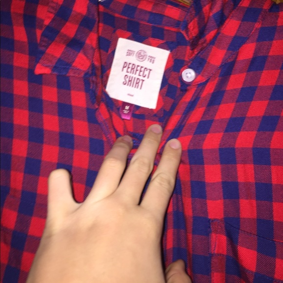 Red and Blue Flannel - Picture 2 of 3