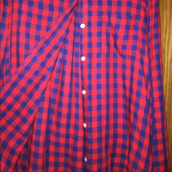 Red and Blue Flannel - Picture 3 of 3