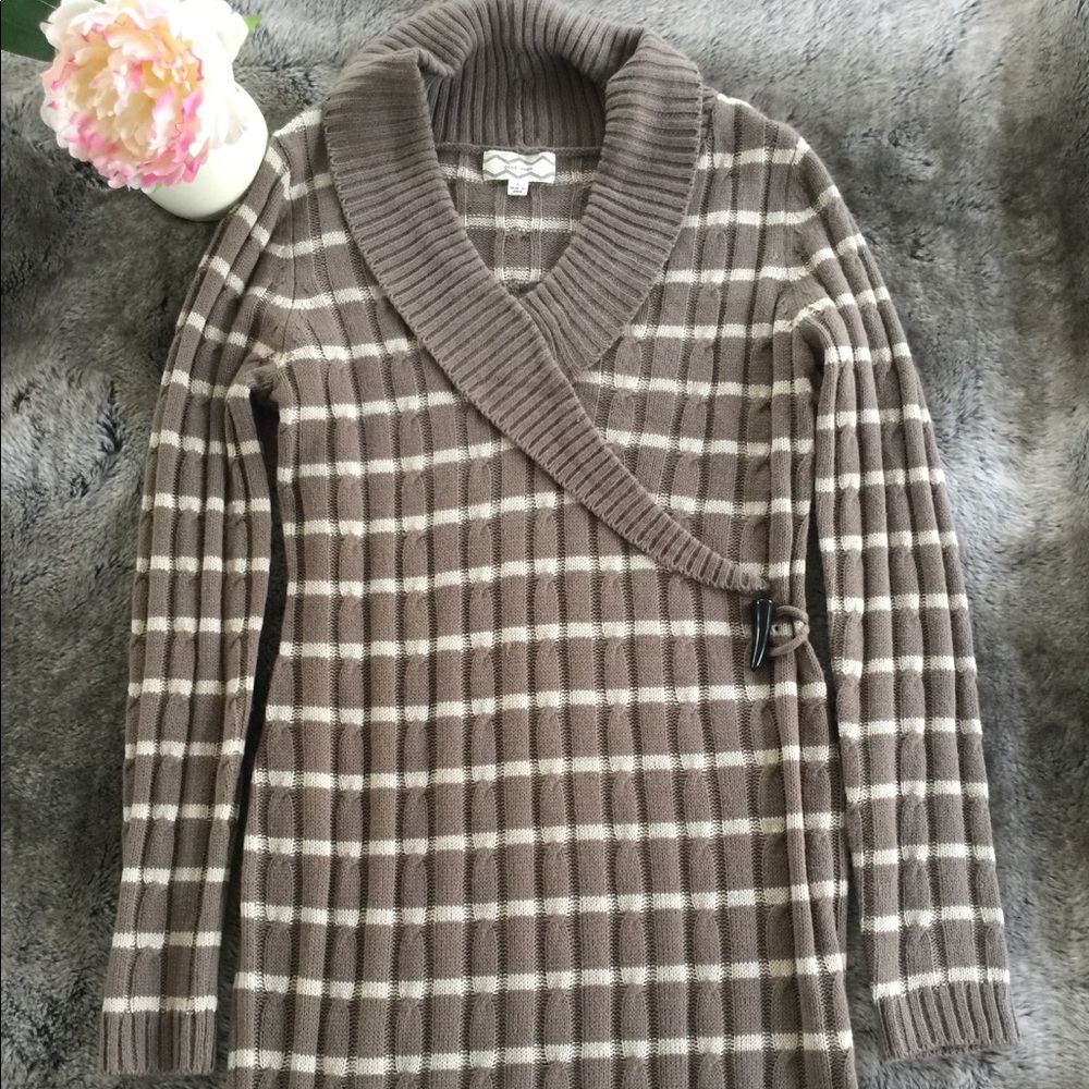 Pink Rose Sweater Dress