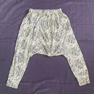 Capri cotton Harem-Like Pants