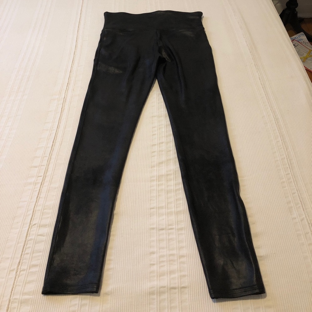 SPANX faux leather leggings