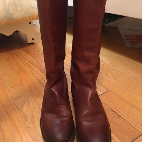 Melissa button Frye boots (cognac) - Picture 6 of 8